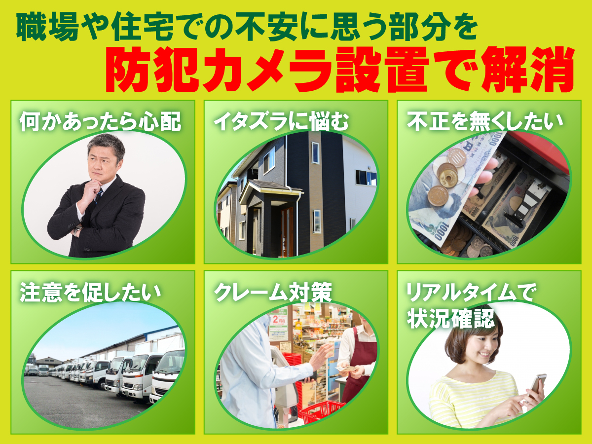 京都防犯カメラセンター 初めての防犯カメラ設置について1