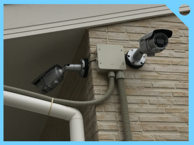 病院・福祉施設の防犯カメラ設置例3