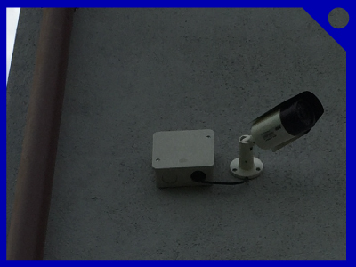 工場・倉庫の防犯カメラ設置例1