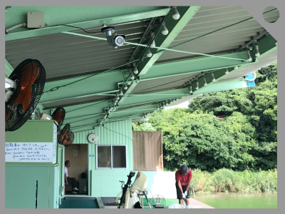 屋外施設・競技施設の防犯カメラ設置例2