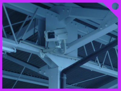 駐車場・パーキング・ガレージの防犯カメラ設置例3