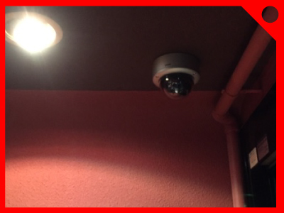 店舗の防犯カメラ設置例2