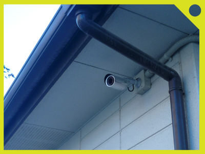 街頭防犯対策の防犯カメラ設置例3